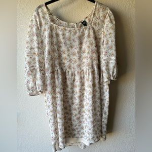 Wild Fable Flower Dress with Shell Size XL